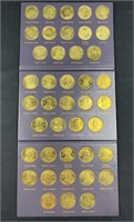 (41) Coin History of the US Presidents Medals Set