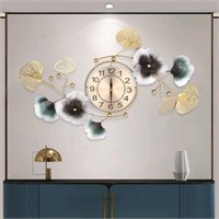 Modern large metal wall clocks for living room dec