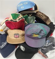 Lot of Vintage Hats - Most from the 1980s