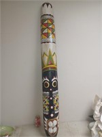 Masque tribal en bois 58'' de haut