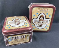 (2) Hershey's 36 Pack Card Tins, Sealed by Dart