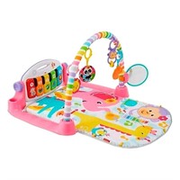 Fisher-Price Deluxe Kick & Play Piano Gym, Pink