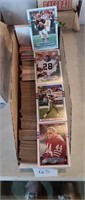 Assorted football cards