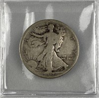 1917-S Reverse Mint Walking Liberty Silver Half