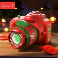 Lot of 7: Wankang Christmas Projection Camera for