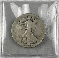 1921 Walking Liberty Silver Half Dollar, US 50c