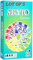 LOT OF 5 - SKYJO-The Entertaining Card Game. The I