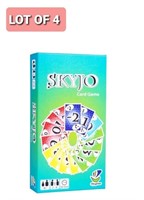 Lot of 4, SKYJO-The Entertaining Card Game for Kid