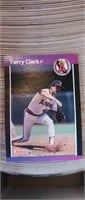 Terry Clark 1988 Donruss baseball cords
