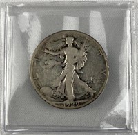 1929-S Walking Liberty Silver Half Dollar, US 50c
