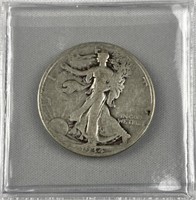 1934-D Walking Liberty Silver Half Dollar, US 50c