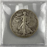 1942-S Walking Liberty Silver Half Dollar, US 50c