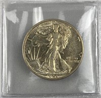 1943-S Walking Liberty Silver Half Dollar, US 50c