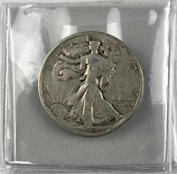 1944-D Walking Liberty Silver Half Dollar, US 50c