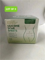 LOT OF 3 : Elaimei Silicone Scar Sheets Roll 1.6"