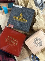$51  Lot of Empty Cigar Boxes - Variety Mix