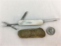 Mother of Pearl 1980s Swiss Army Knife Limited Ed