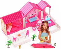TopGift Dollhouse, Dream House Dollhouses Gifts