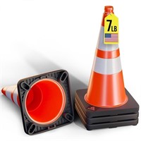 (6 Pack) GECCO \u2122 28 Inch 7 Lb Traffic Cones