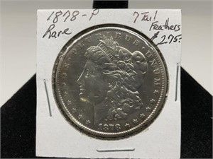 1878-P Morgan Silver Dollar! RARE