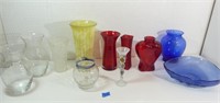 Qty of Various Vases and more