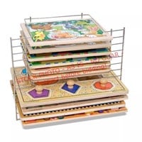Melissa&Doug deluxe wire puzzle rack ONLY
