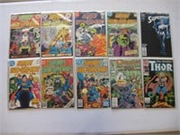 10 Comics (Superboy Legion of Super-Heroes, Thor)