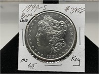 1897-S Morgan Silver Dollar! RARE