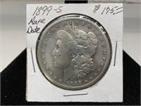 1899-S Morgan Silver Dollar! RARE!
