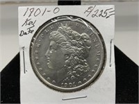 1901-O Morgan Silver Dollar! KEY DATE
