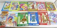Qty of Coloring & Sticker Books, used