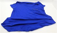 Womans Royal Blue Dress Top - Size XL
