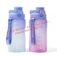 2-pack Blogilates 40oz water bottles