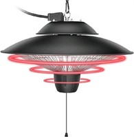 Simple Deluxe Ceiling Mounted Patio Heater, Electr