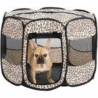 $43  Lexi Home Portable Large Dog Pen Outdoor & In