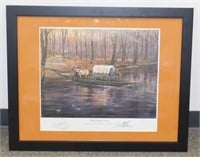 ** Framed "McGilvray Ferry" #69/380 Print with