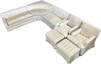 Large Sectional Sofa w/ 2 Chairs.