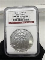 2006 C&G American Eagle Silver Dollar