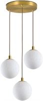 Debbte Modern Minimalist Pendant Lighting with Whi