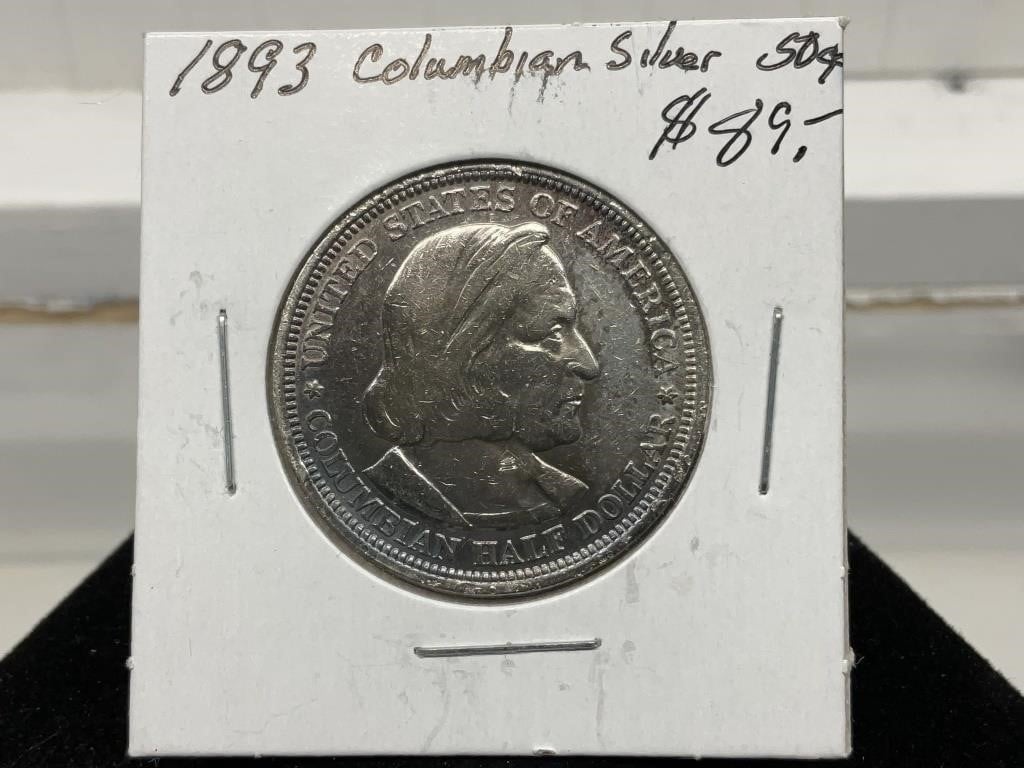 1893 Colombian Exposition Half Dollar