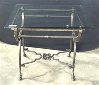Very Good Small Glass Top Table.