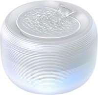 $36  2.5L Pet Water Fountain  LED  White (F-016B)