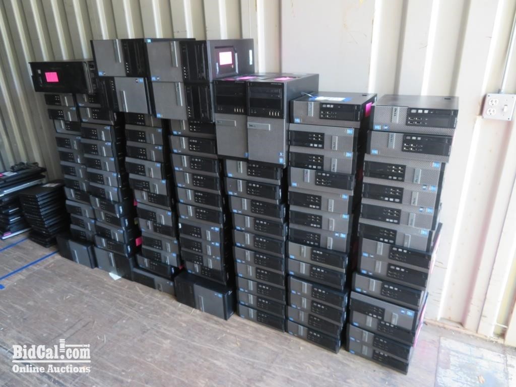 OFF-SITE Large Lot of Assorted College Surplus PCs