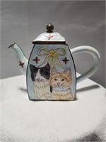 Decotative Cats Teapot Decor