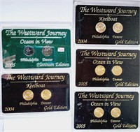 5 sets of Westward Journey nickels