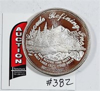 Liberty Mint  1 troy oz .999 silver round