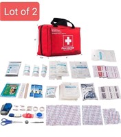 Lot of 2, EnergeticSky Compact First Aid Set, Emer