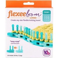$19  Knitting Board Flexee Loom Links Chunky