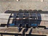 MIVA Mini Excavator Rake Attachment