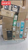 Lot of 12 TV and monitors various,Sizes, colors an